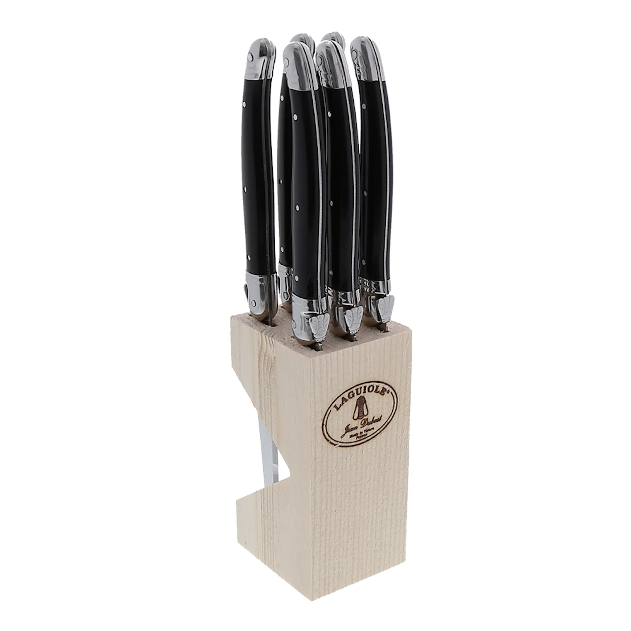 Jean Dubost Kniv 6-pack Svart