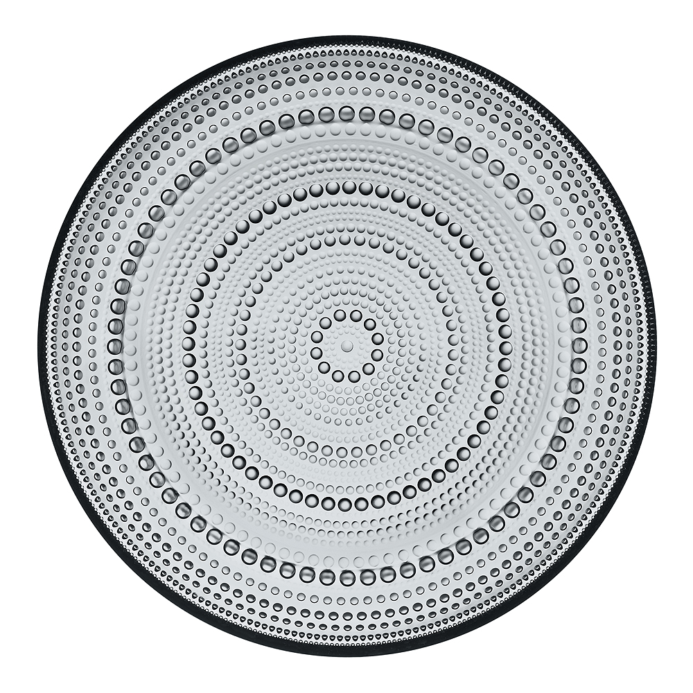 iittala Kastehelmi tallerken 24,8 cm grå