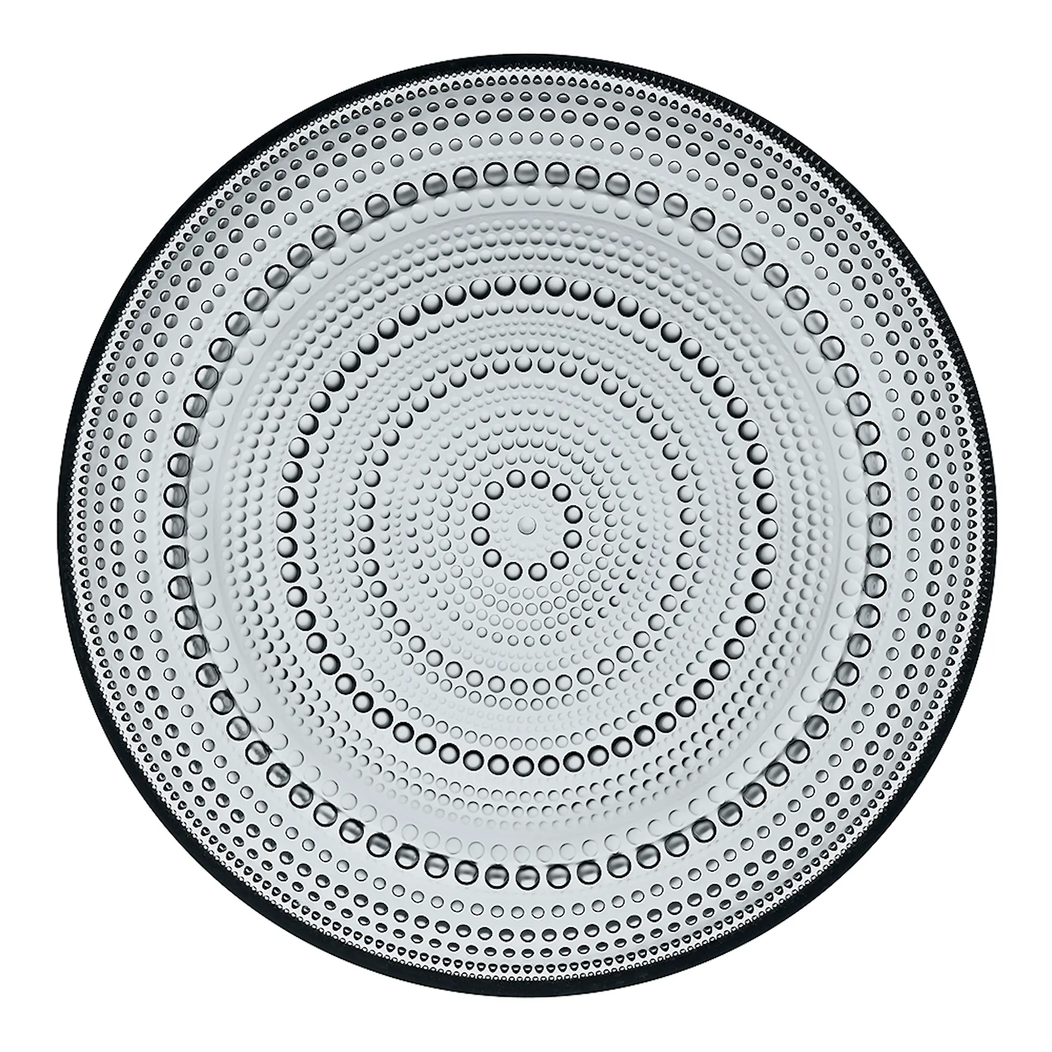 iittala Kastehelmi tallerken 24,8 cm grå