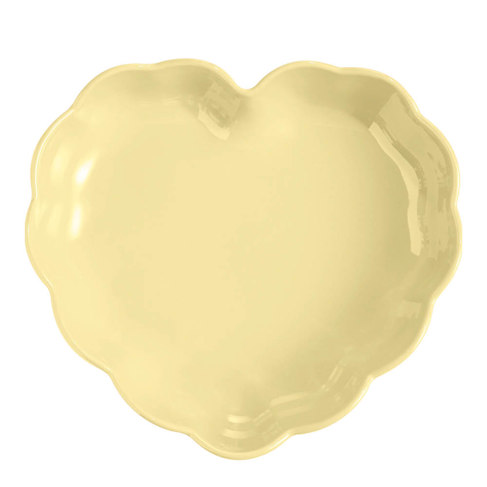 Emile Henry Madeleine Uunivuoka sydän 26,5 cm 1,8 L Vanilla