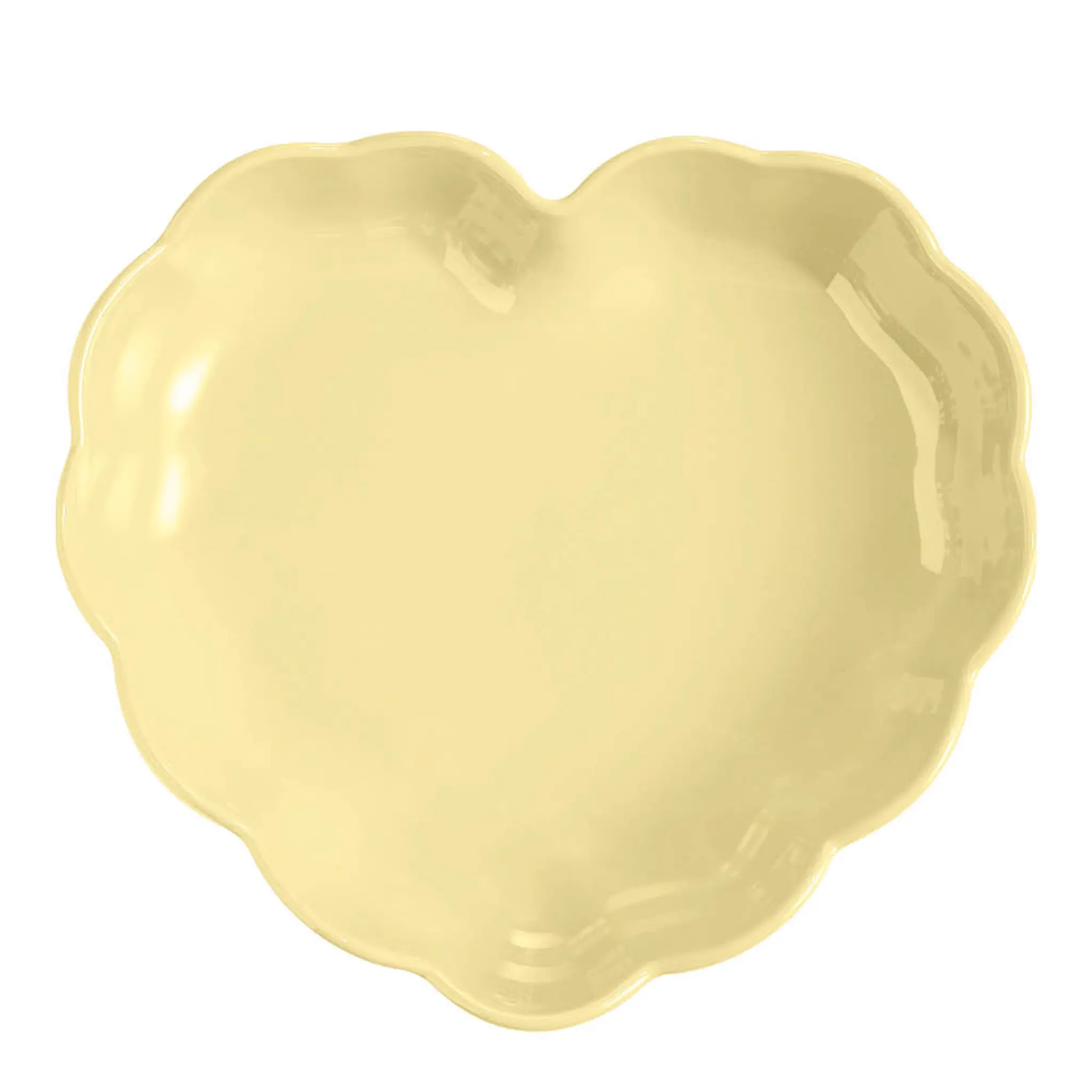 Emile Henry Madeleine Uunivuoka sydän 26,5 cm 1,8 L Vanilla