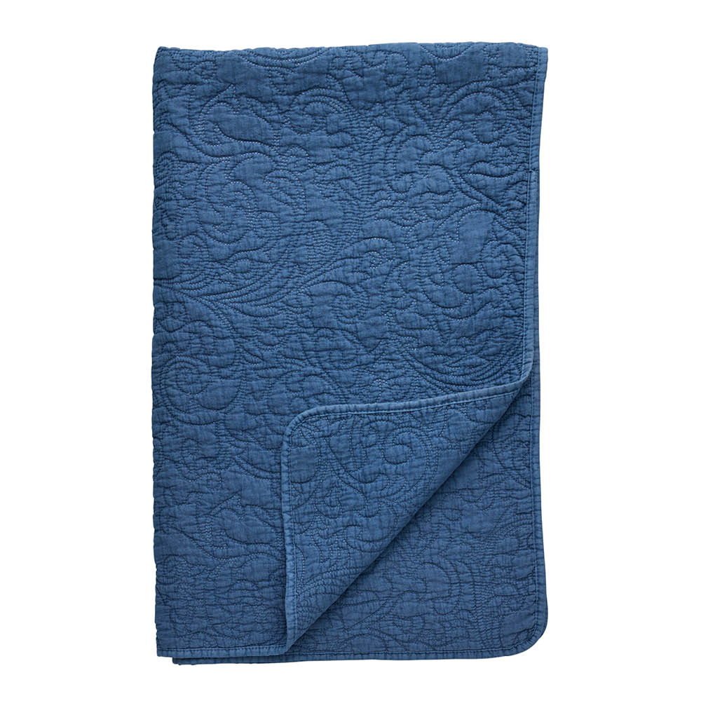 Lene Bjerre Isabelle pledd 170x130 cm blå