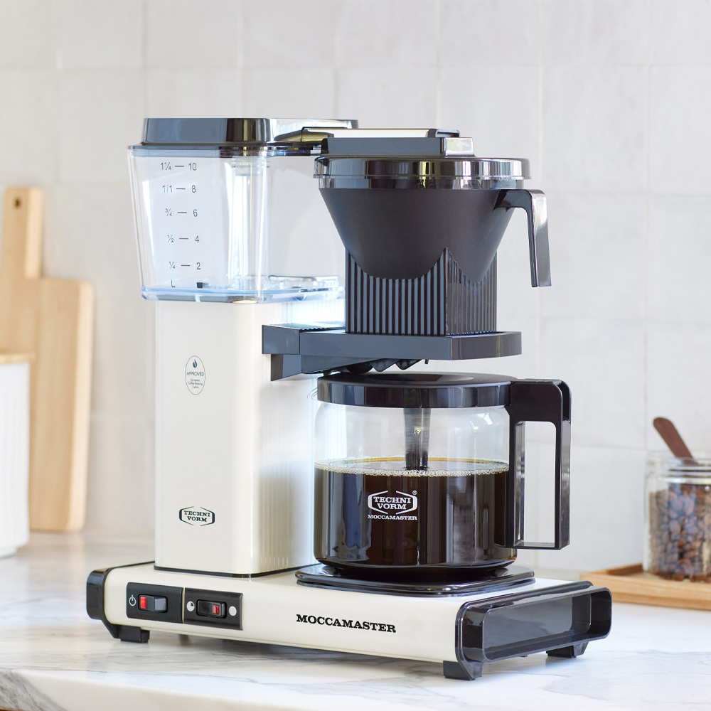 Moccamaster Automatic kaffetrakter 1,25L matt hvit