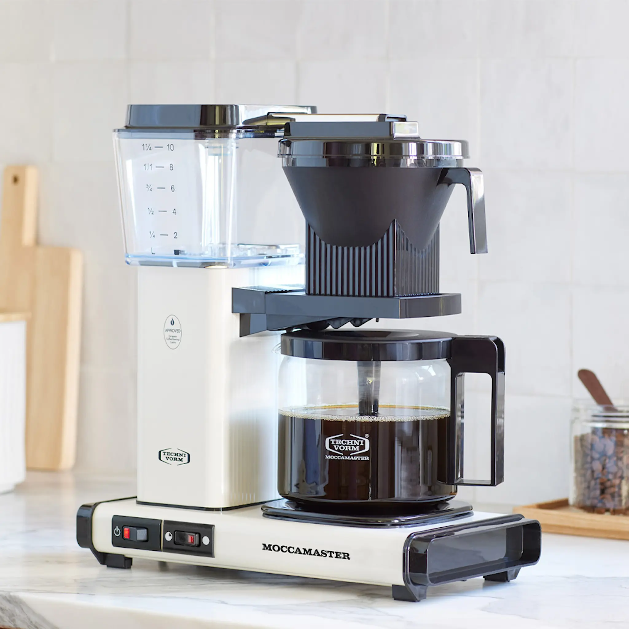 Moccamaster Moccamaster Automatic Kahvinkeitin White