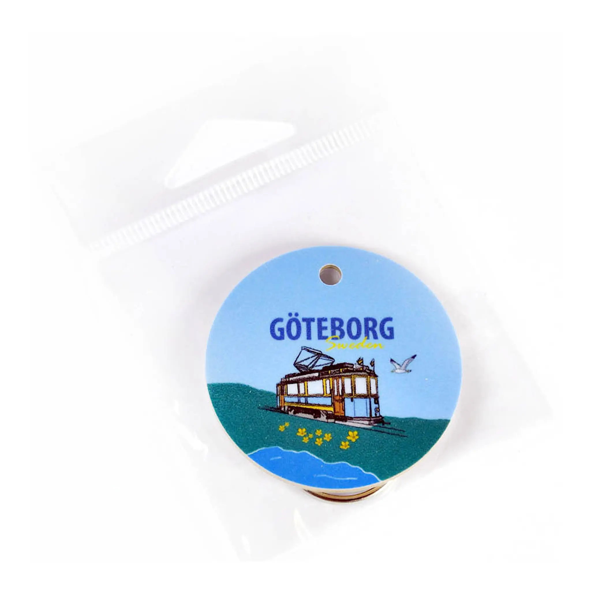 Mellow Design Nyckelring 5 cm Spårvagn