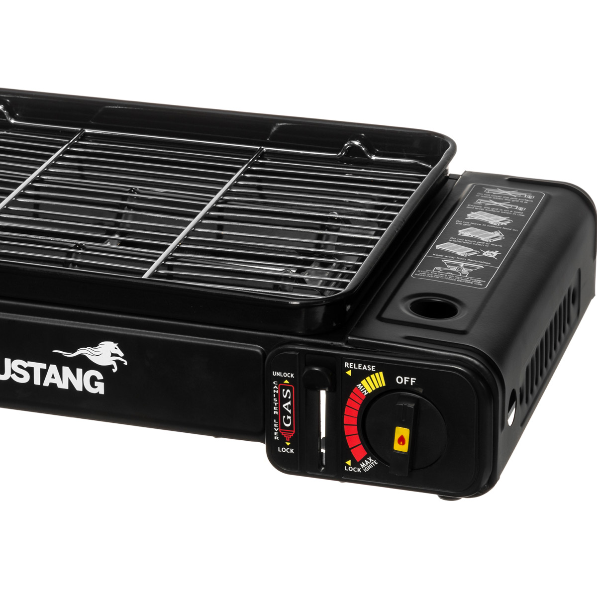 Mustang Mustang Kaasugrilli asuntoautoon ja veneelle