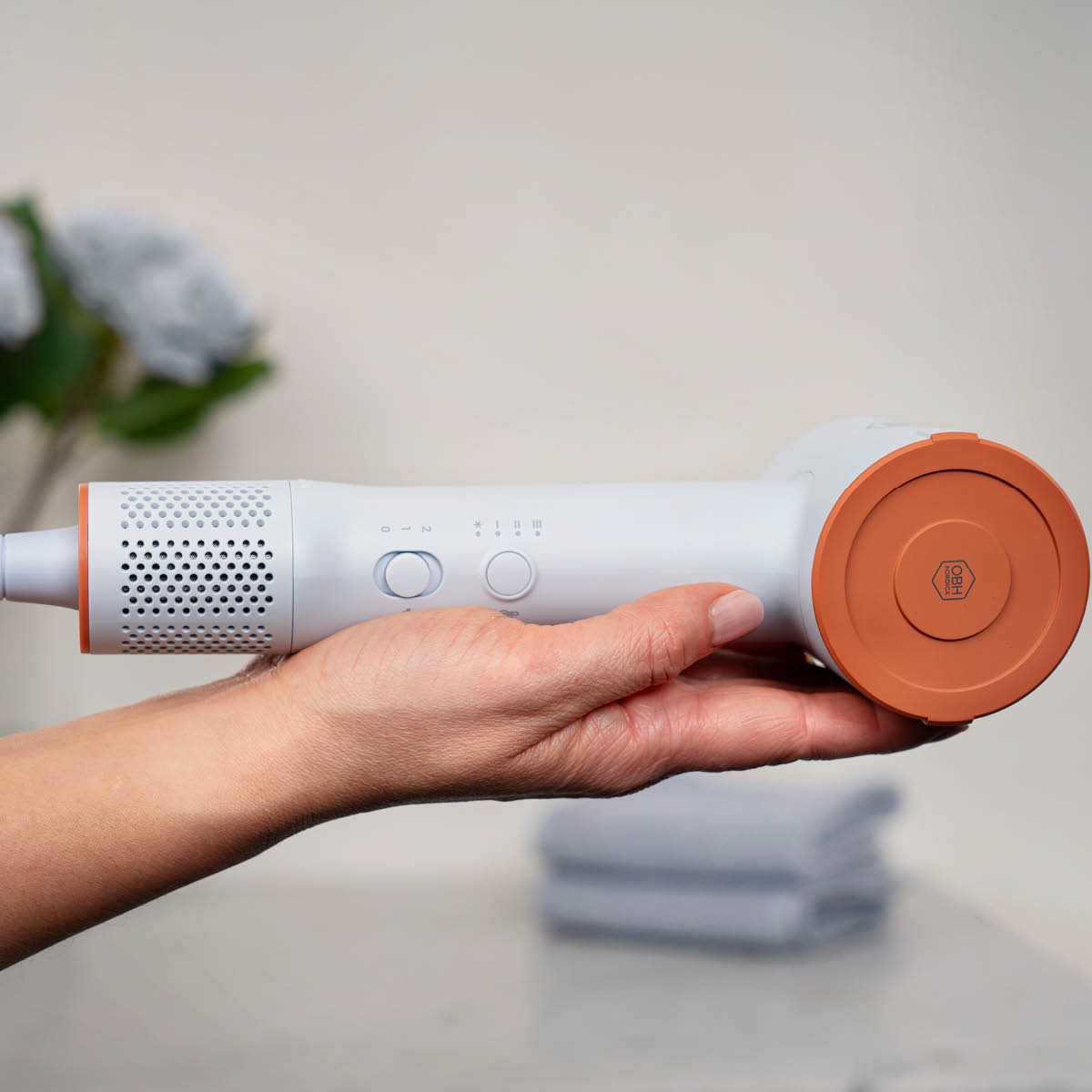 OBH Nordica Blumia hårføner 1300 W Dawn lyseblå