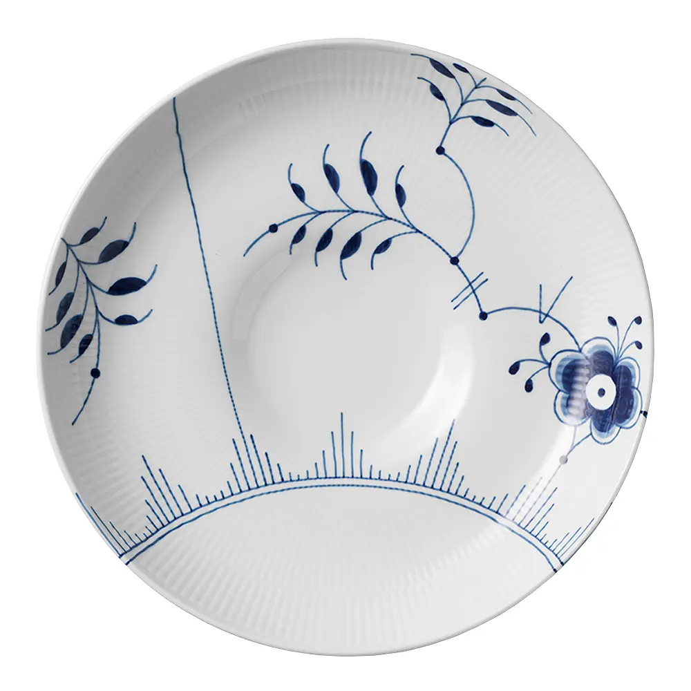 Blue Fluted Mega Kulho 34 cm