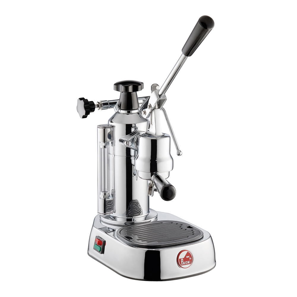 La Pavoni - Europiccola Manuaalinen Kahvikone Messinki/Musta