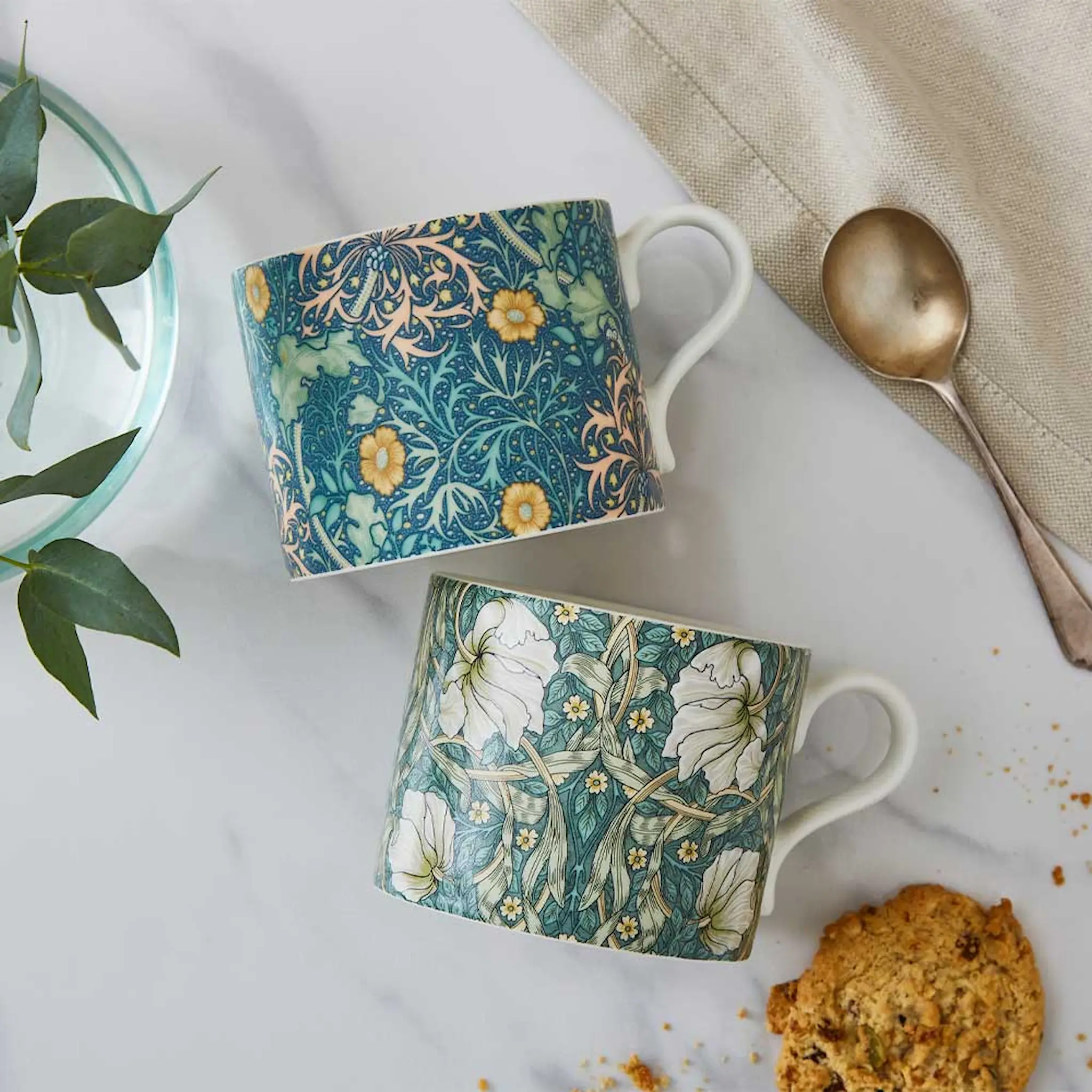 Morris & Co Pure Morris Muki 2 kpl Seaweed & Pimpernel