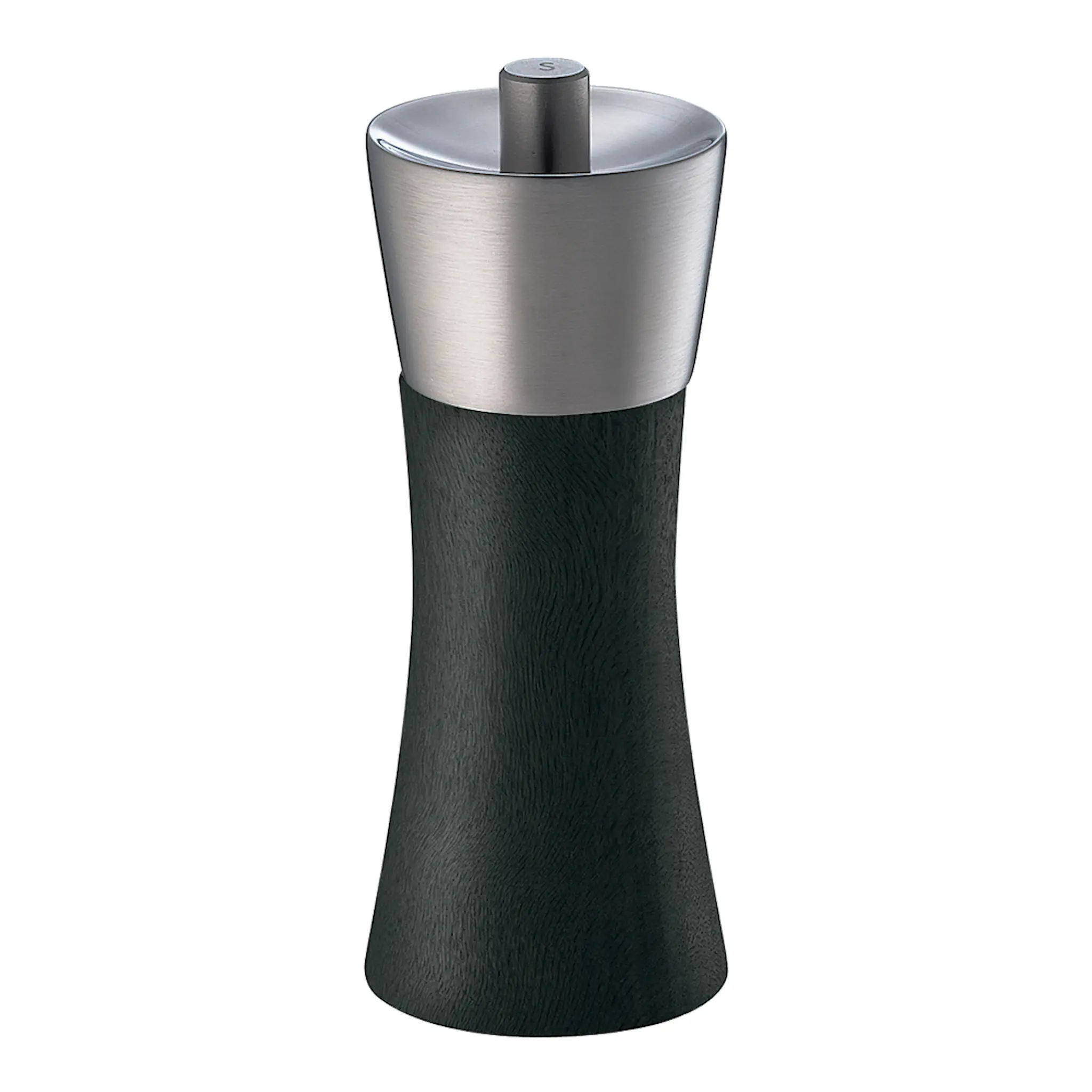 Zassenhaus Augsburg Saltkvarn 14 cm Rostfri/Svart