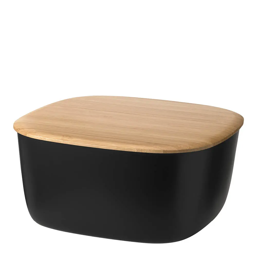 Box-It Leipälaatikko L 23 cm Musta