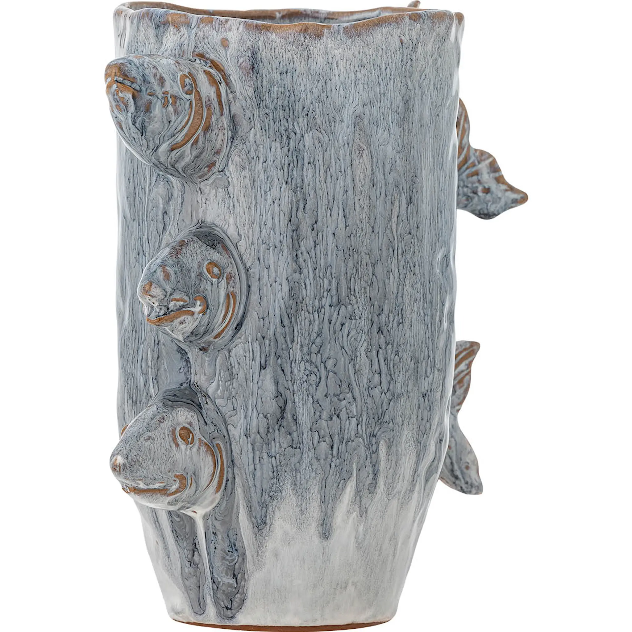 Bloomingville Vas Tace 23 cm blå