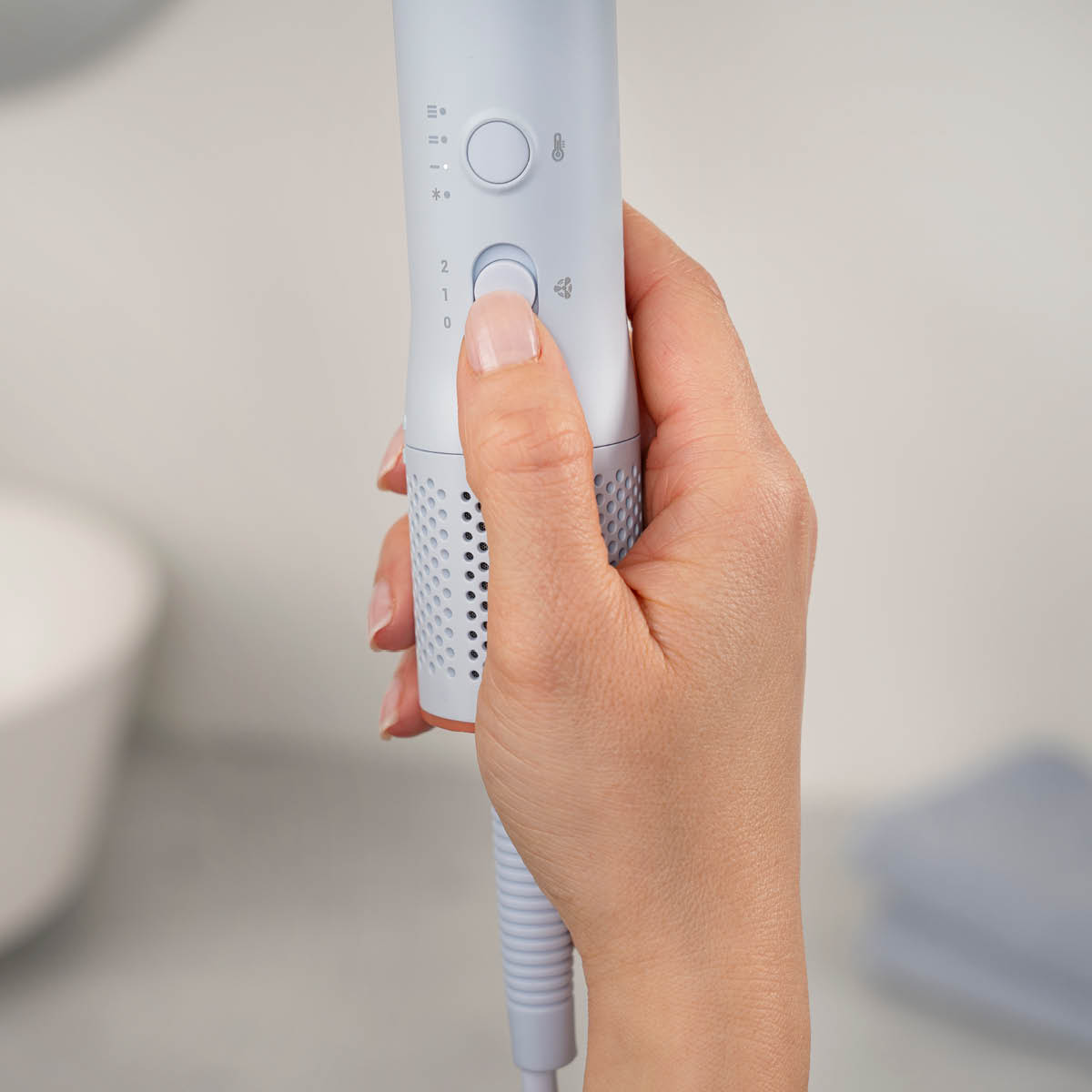 OBH Nordica Blumia hårføner 1300 W Dawn lyseblå