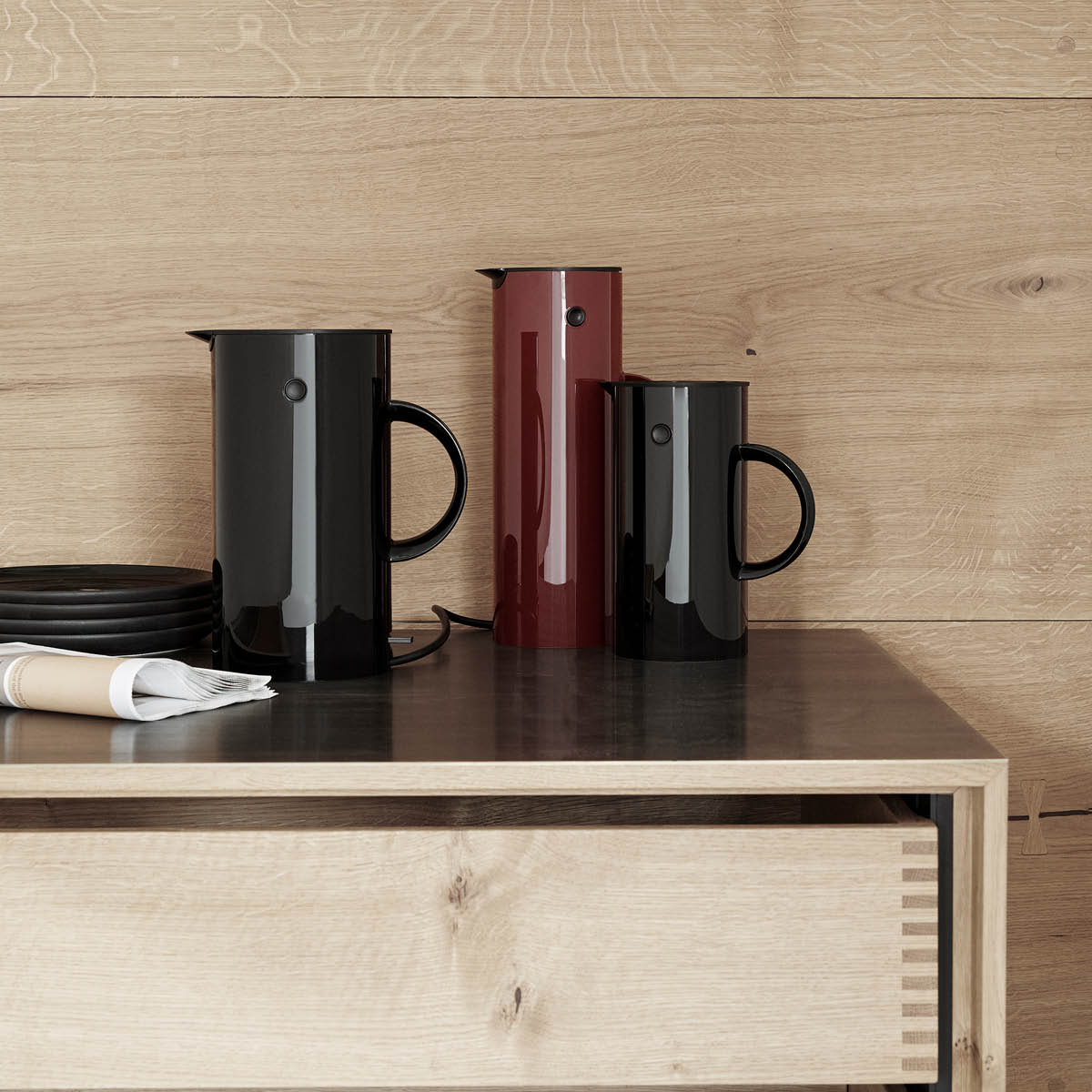 Stelton EM77 Termoskanna 50 cl Svart