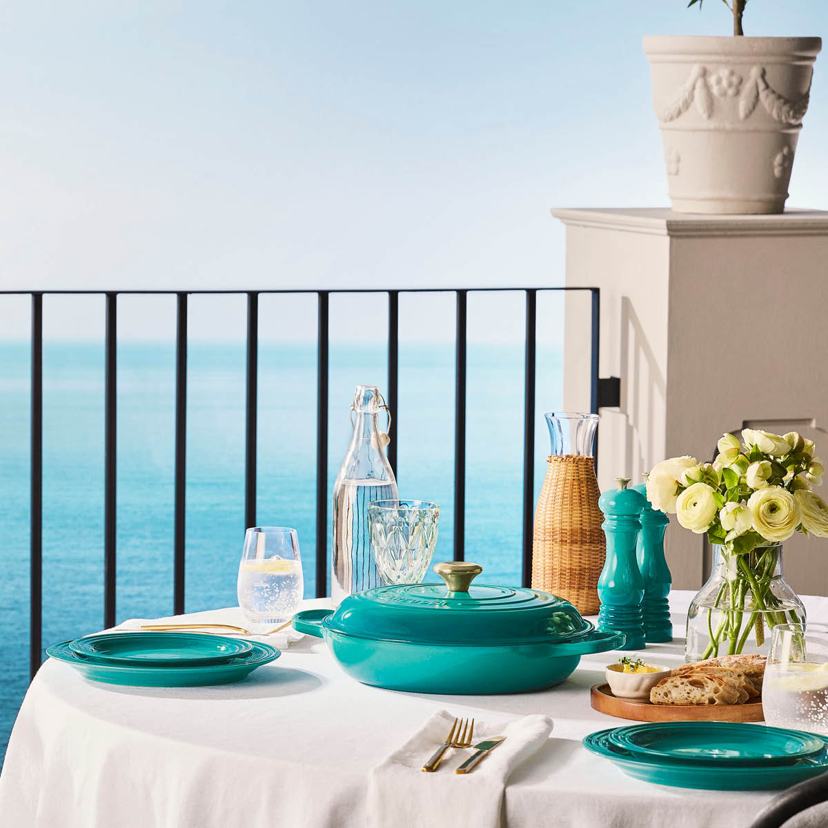 Le Creuset Saltkvarn 21 cm Bleu Riviera