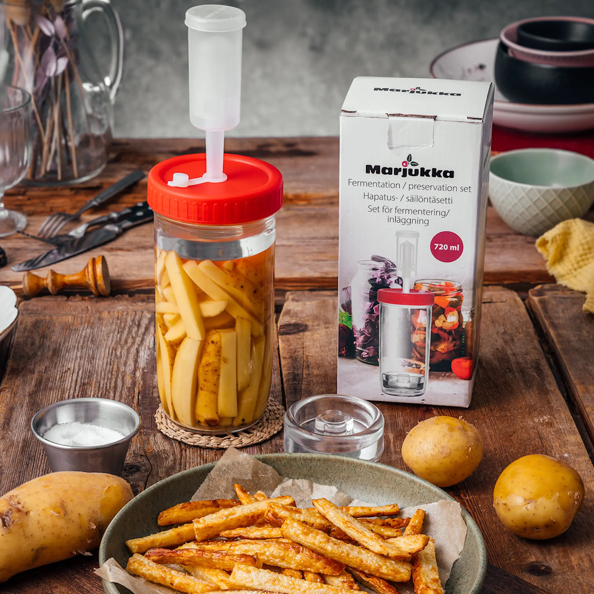 Marjukka Marjukka Hapatus-/Säilöntäsetti 0,72 L