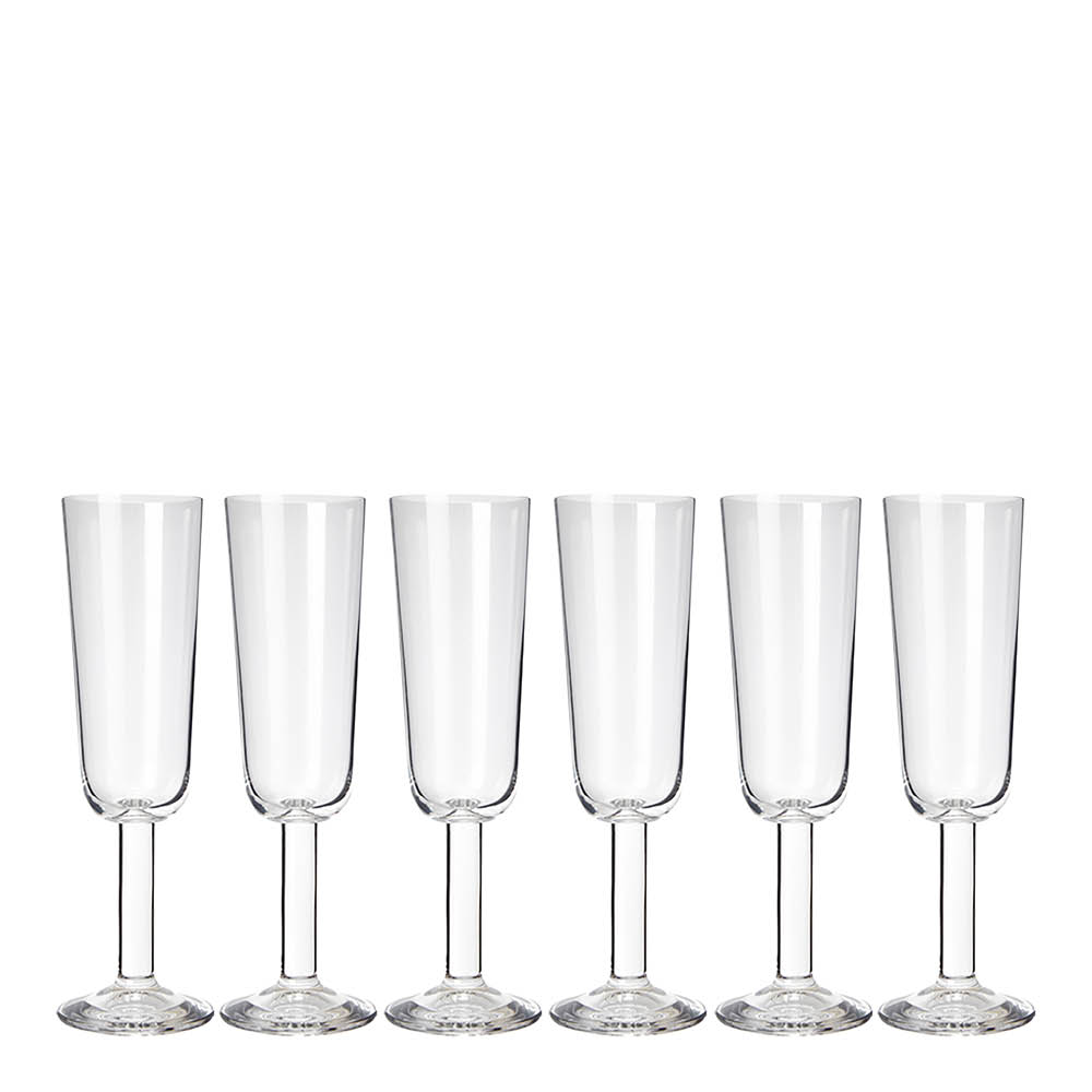 Stiernholm Vera champagneglass 16 cl 6 stk klar