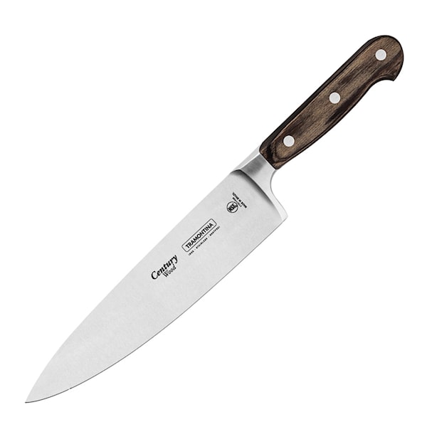 Polywood kockkniv 19,5 cm brun