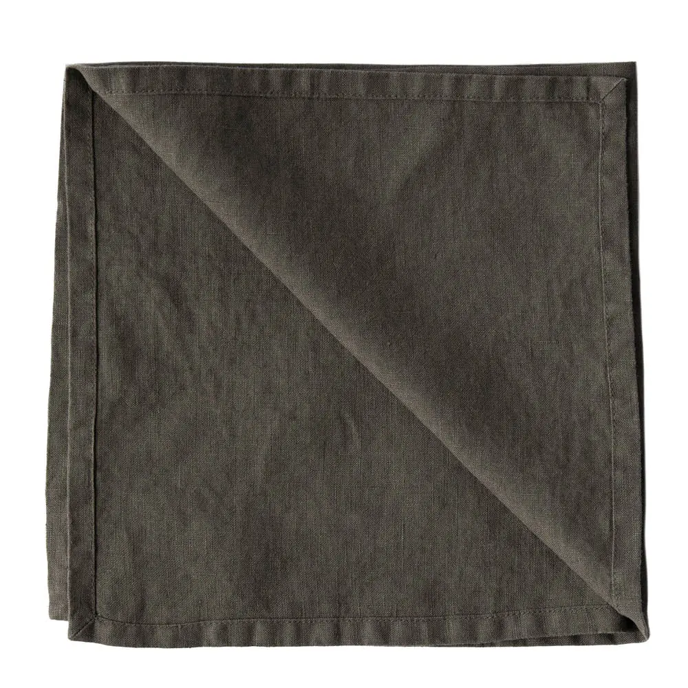 Lautasliina pellava 45x45 cm Taupe