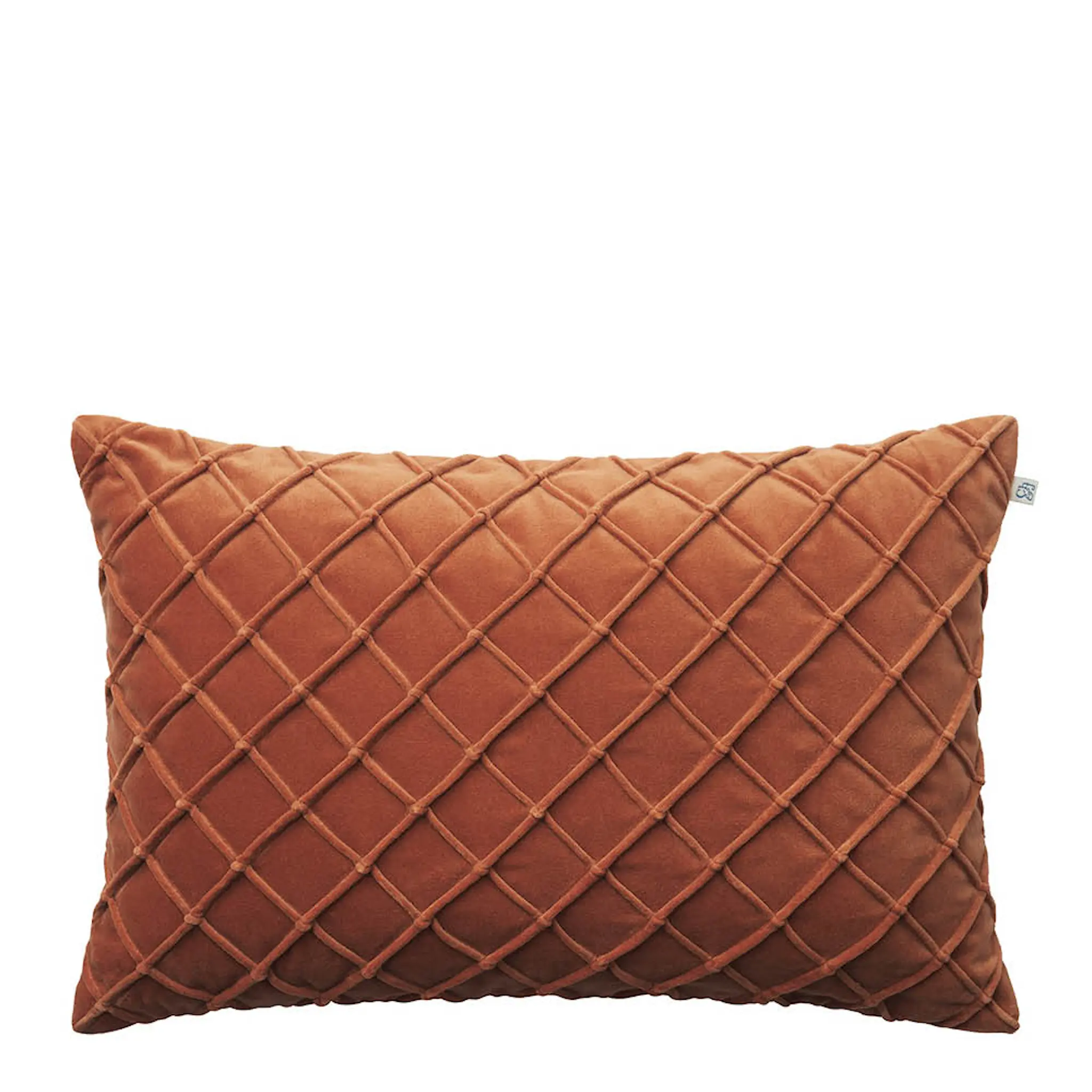 Chhatwal & Jonsson Deva kuddfodral sammet 40x60 cm Terracotta