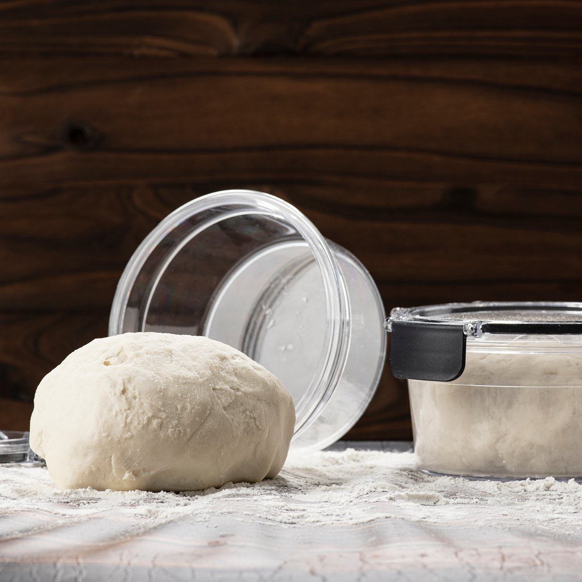 Modern House LocknLock Säilytyspurkki 0,7 L 2 kpl Kirkas/Musta