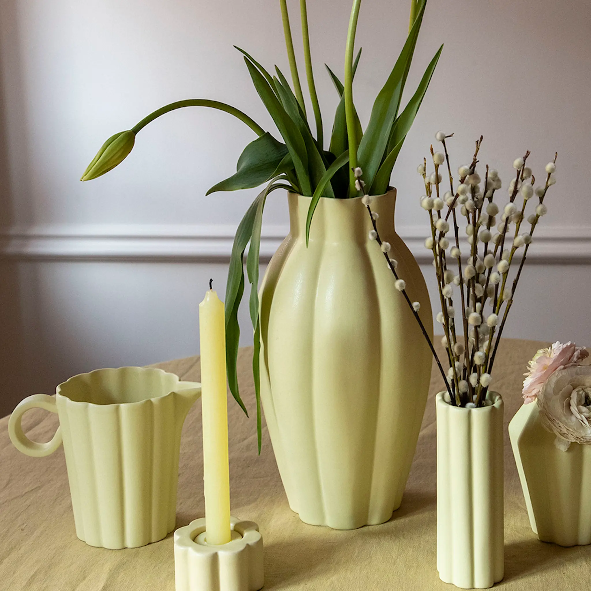 PotteryJo Birgit Kannu 1 L Pale Yellow