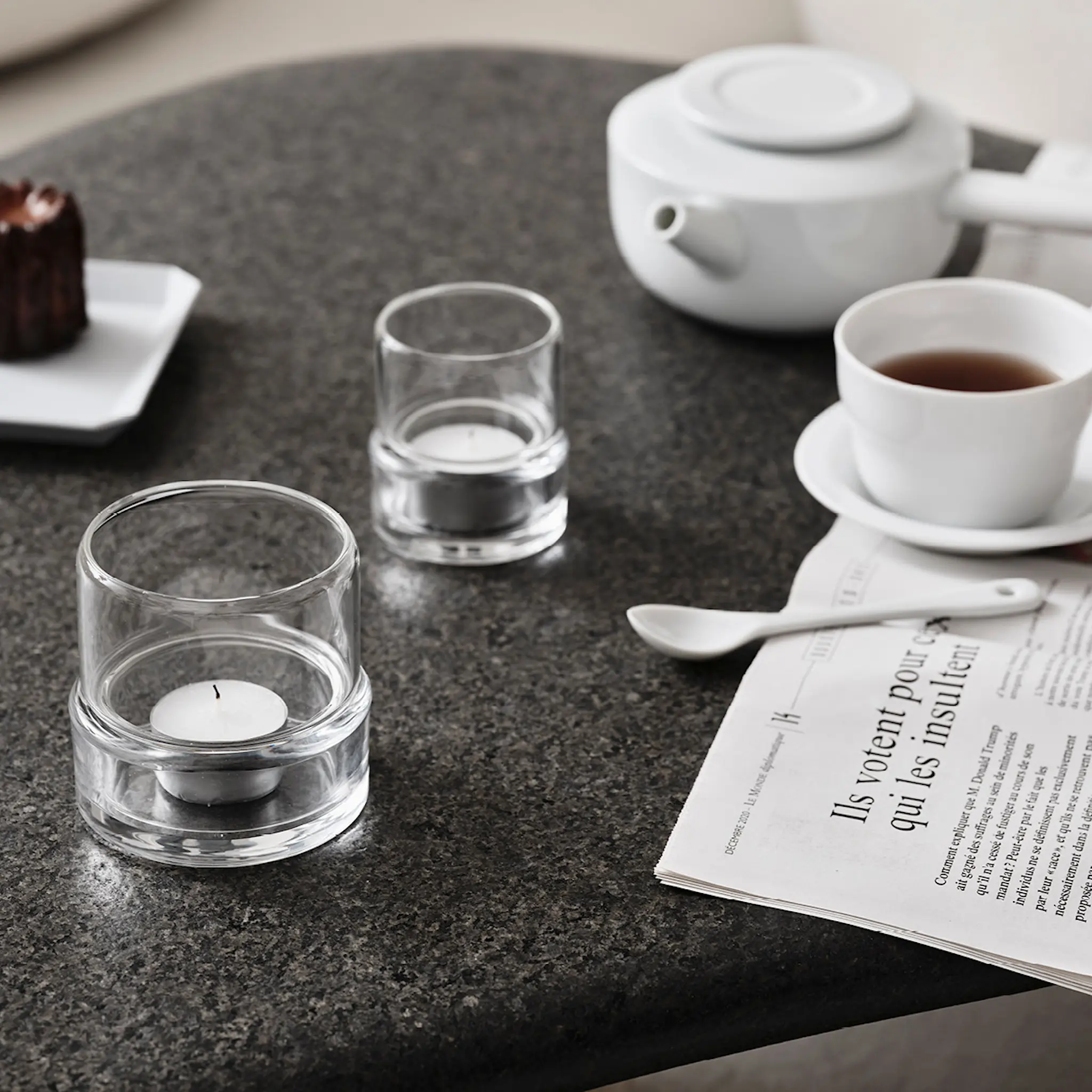 Orrefors Tou Kynttilälyhty 8,4 cm Kirkas