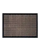 Dot golvmatta 130x90 cm svart/sand