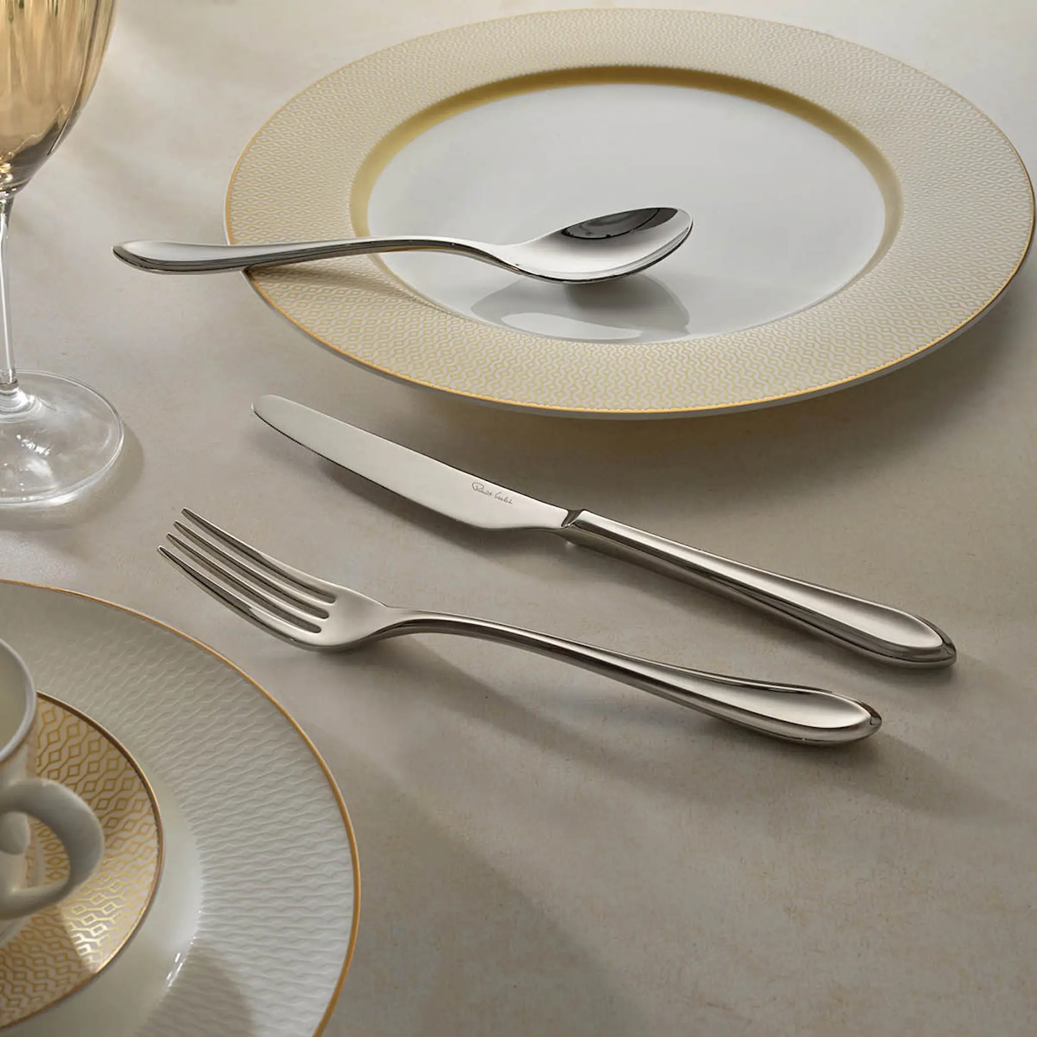 Robert Welch Kemble bestickset 42 delar stål