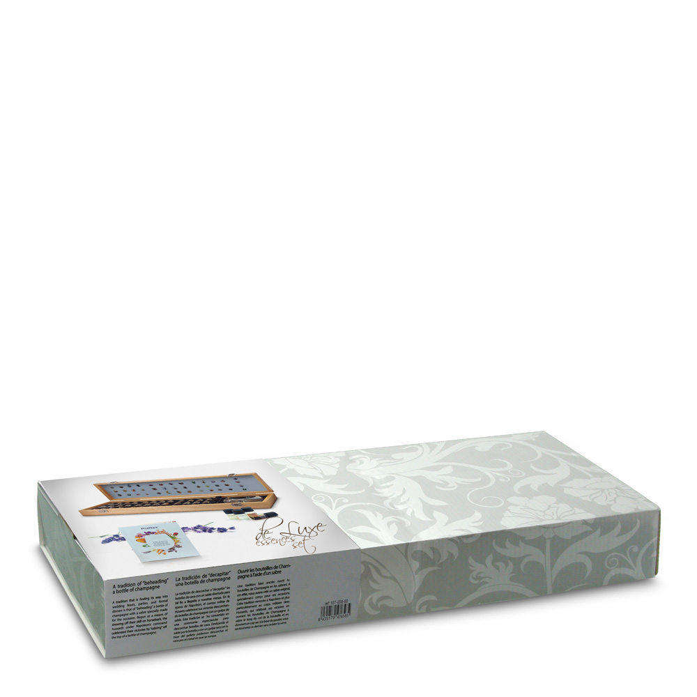 Pulltex PWC Doftset Röda & Vita viner Deluxe Trälåda 40-pack