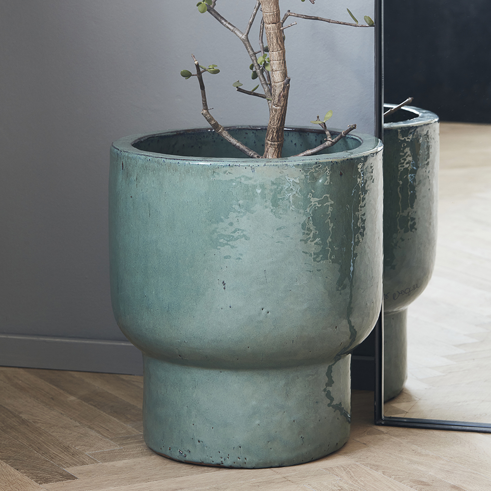 House Doctor Terra krukke 45x40 cm grønn