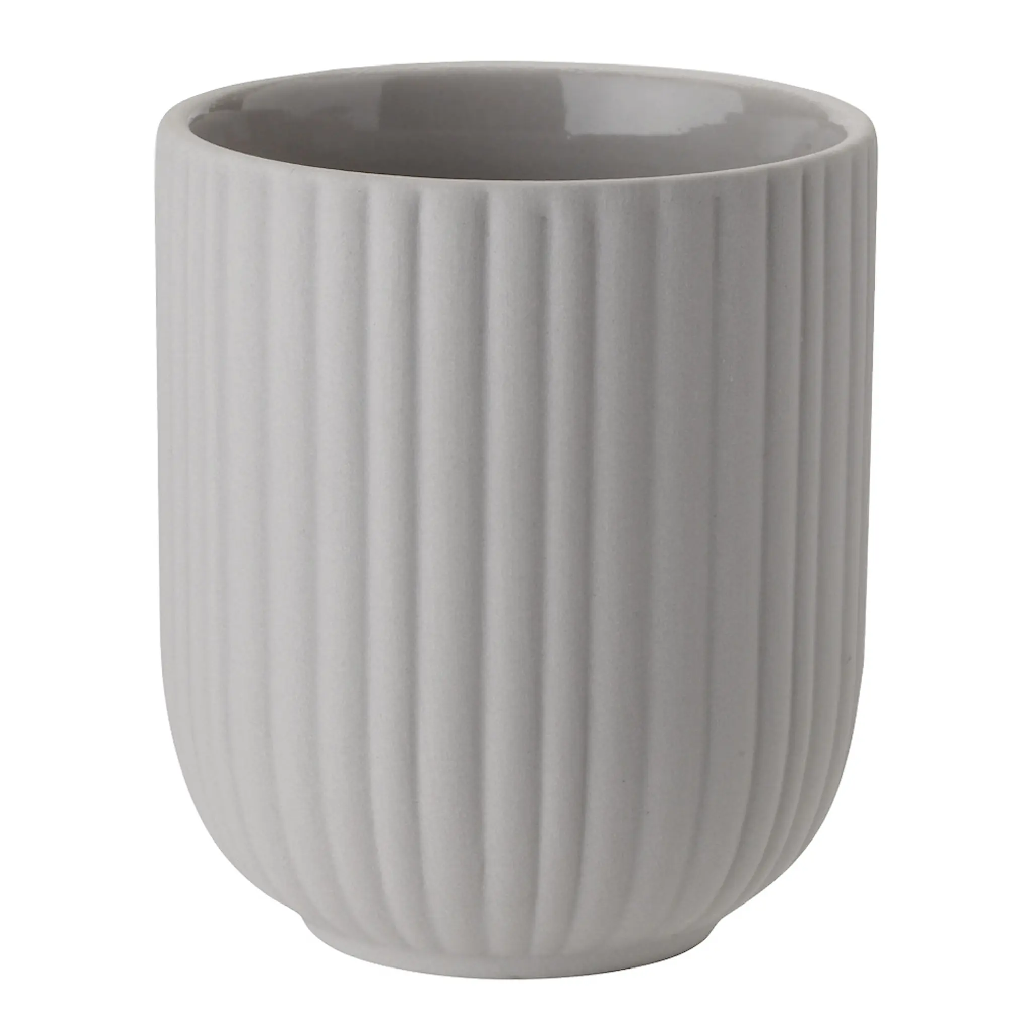 Knabstrup Keramik Verda kopp 25 cl soft light grey