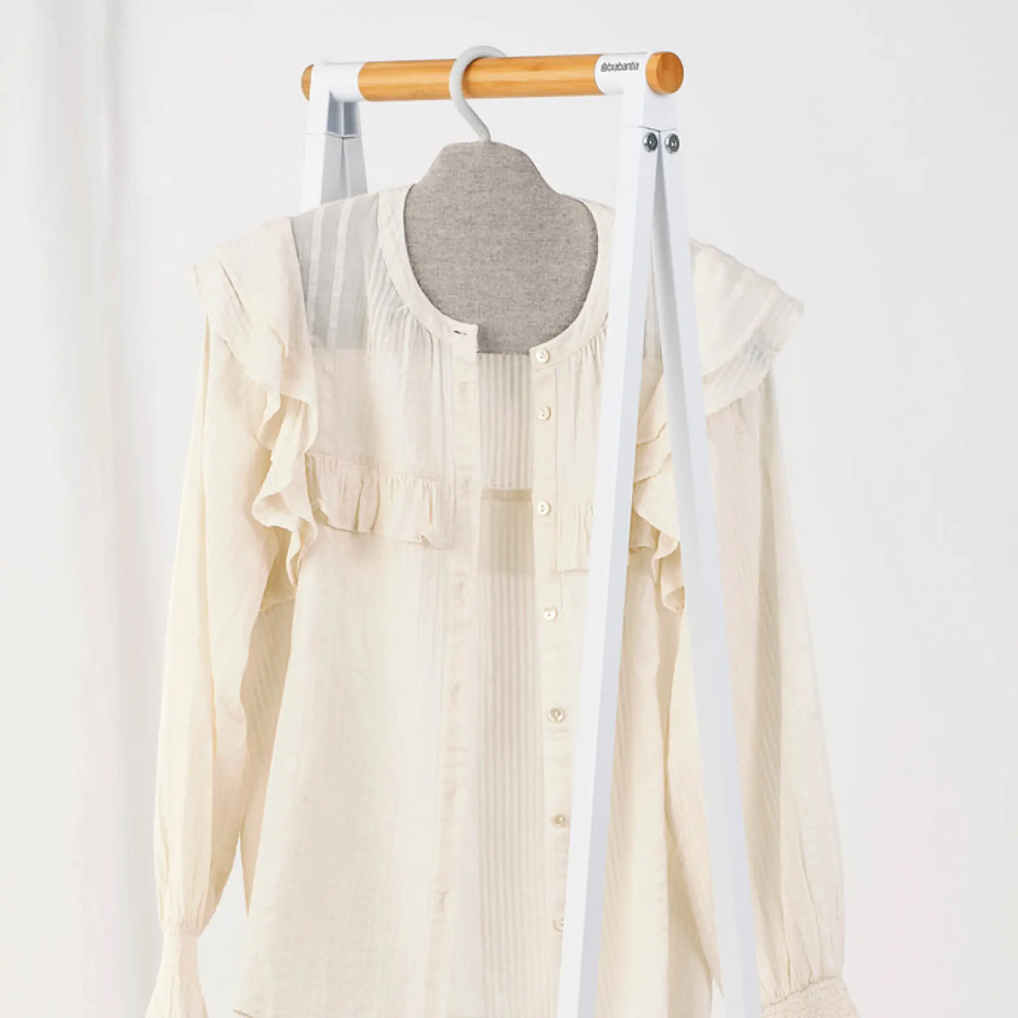 Brabantia Steamer Vaateripustin höyrytykseen 40 cm Harmaa