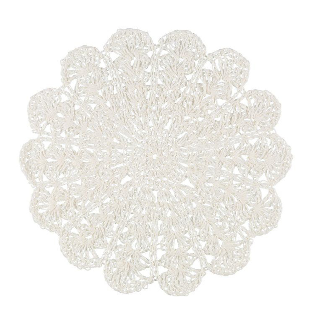 Fanni K - Tinja Pöytätabletti 38 cm Valkoinen