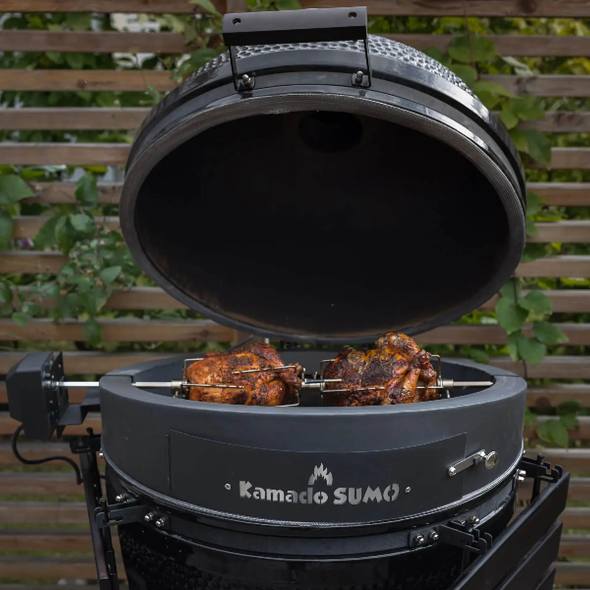 Kamado SUMO Grillmesterens Rotisserie & Pizzaovn tilbehør til Midi & Large
