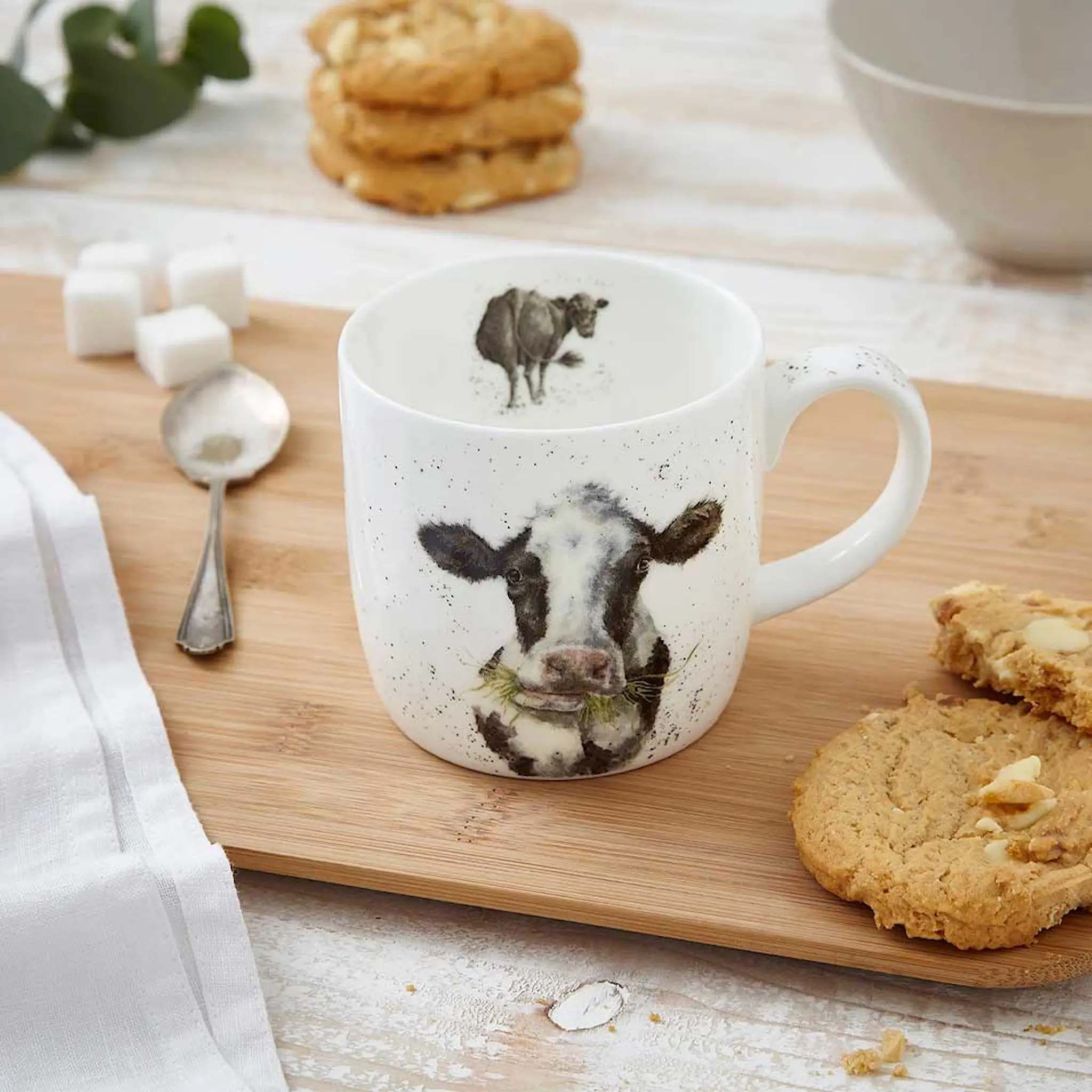 Wrendale Design Mugg 31 cl Mooo Ko