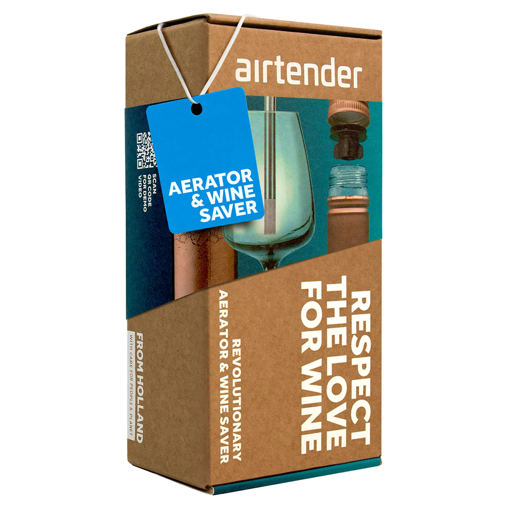 Airtender Vinälskare giftbox svart
