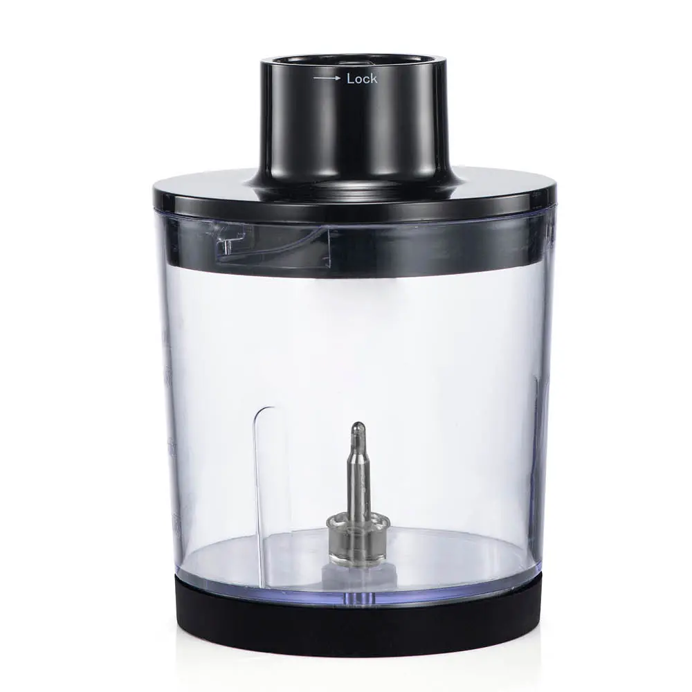Ultimate silppukulho kannella 0,5 L kirkas musta