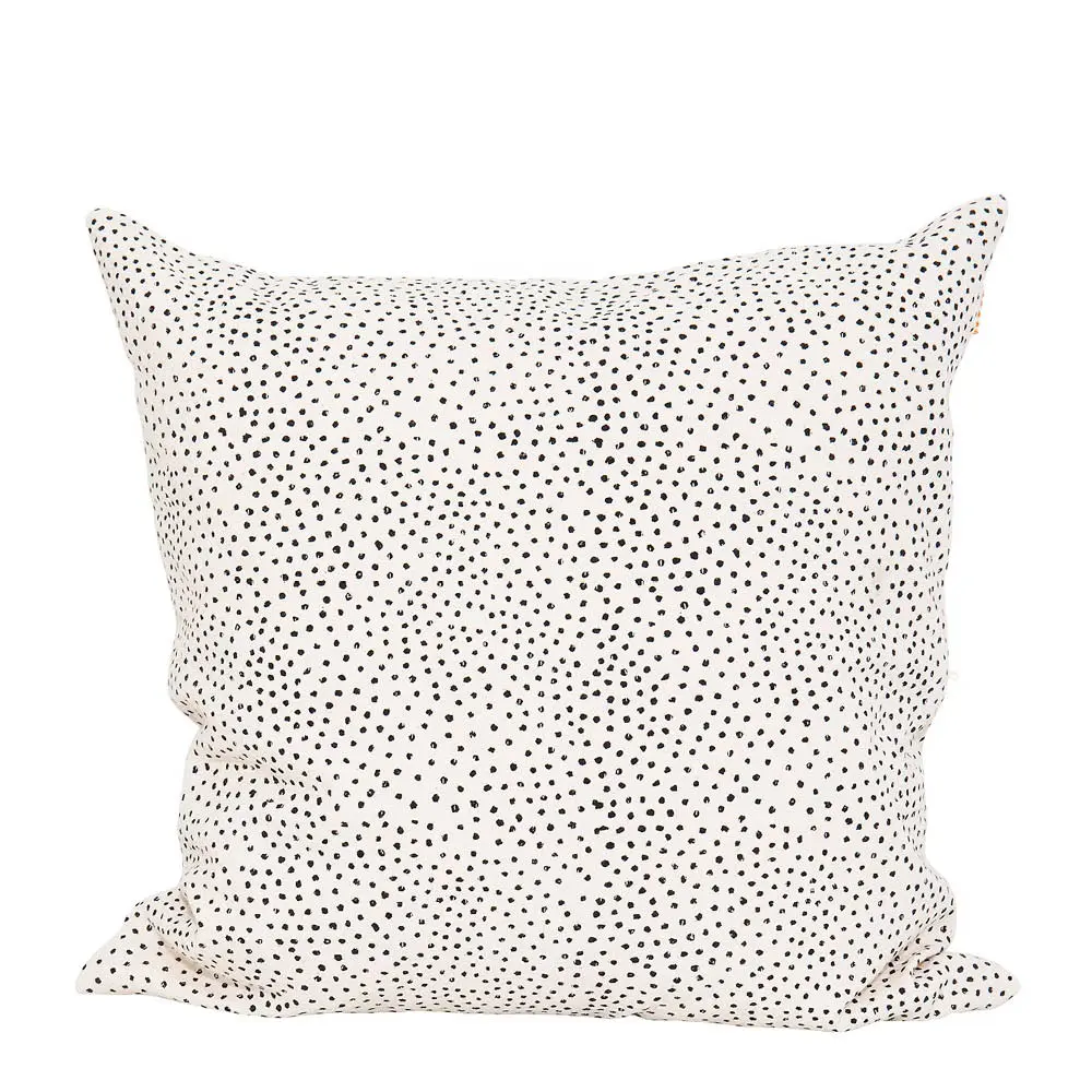 Fleck Tyynynpäällinen 50x50 cm Musta/Offwhite