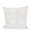 Fleck kuddfodral 50x50 cm svart/offwhite