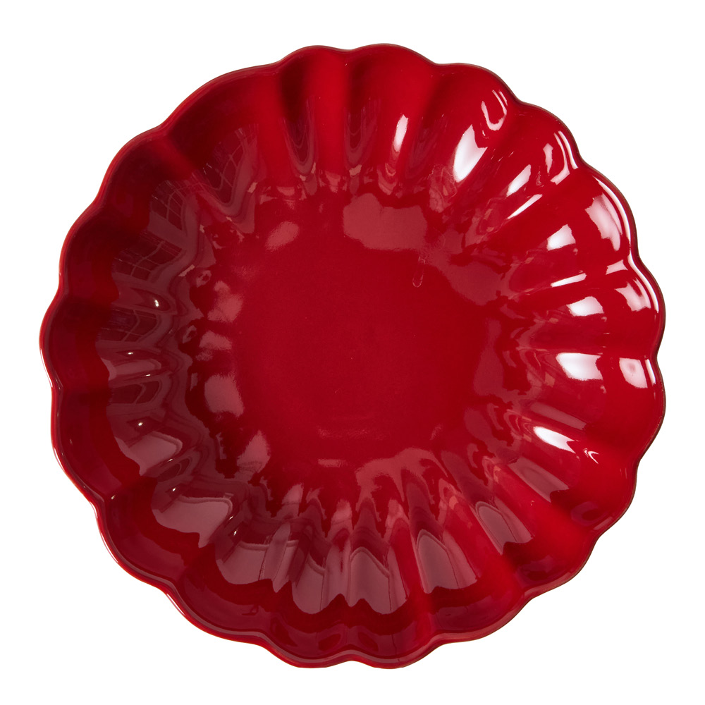 Stiernholm Lotus pastatallrik 21,5 cm röd