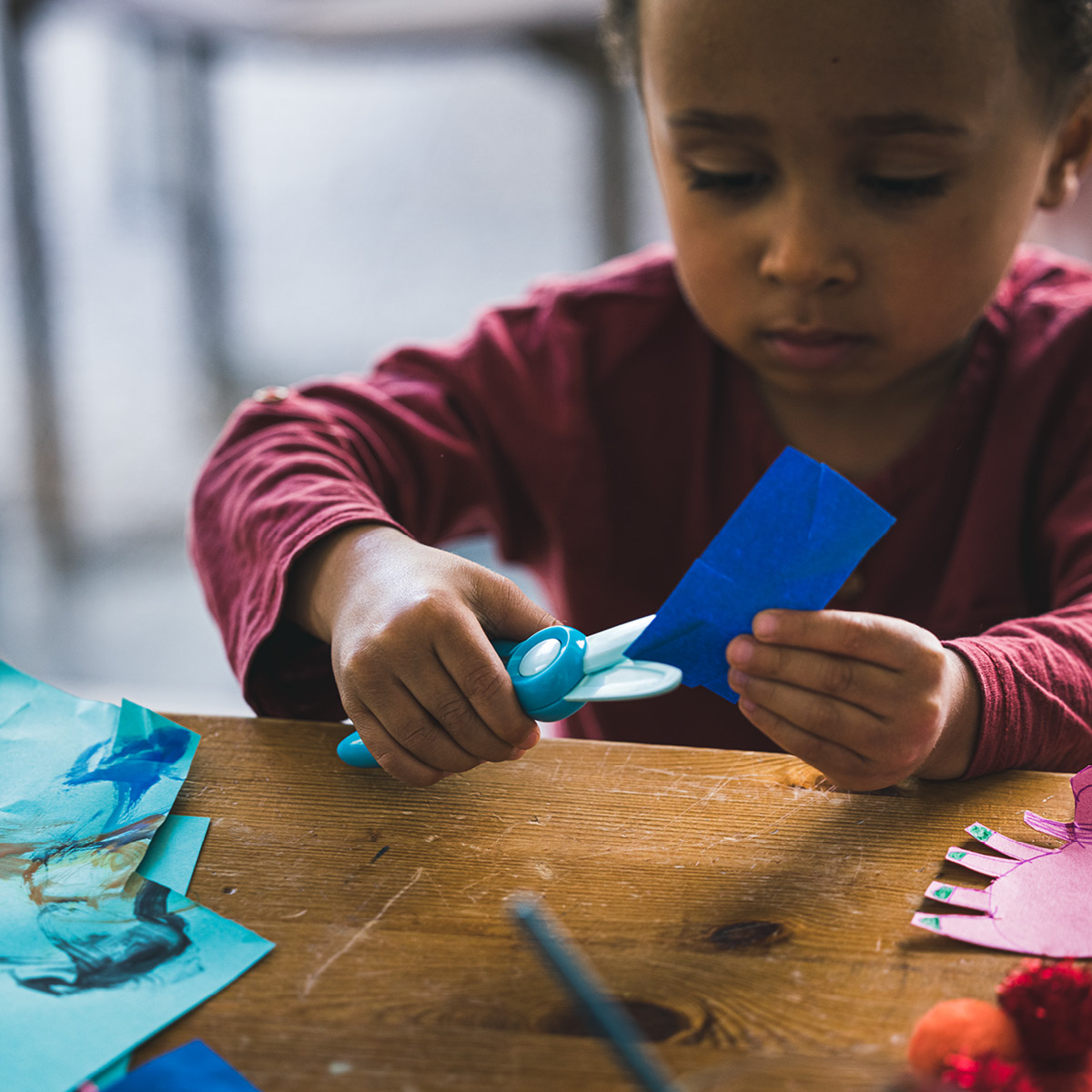 Fiskars Fiskars Kids sax 2+ år blå