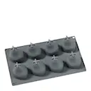 Beck bakform päron 8 st 29x17 cm silikon