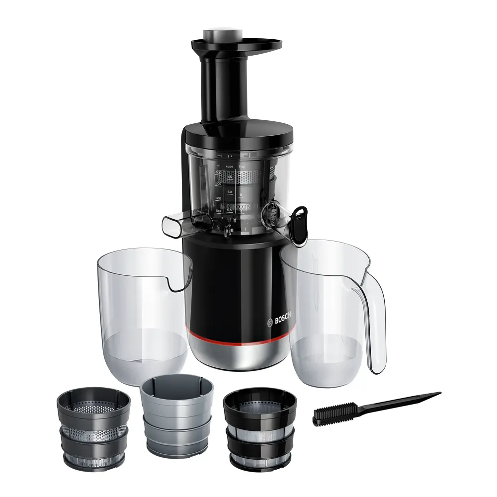 Bosch VitaStyle Slow Juicer Mehupuristin Musta