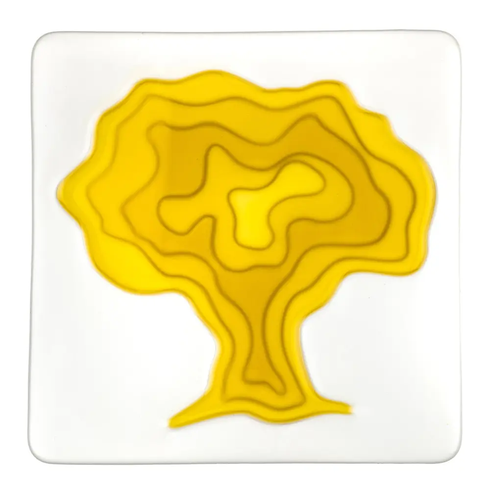 Skål til olivenolje 18 cm hvit