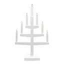 Trapp adventsljusstake 54x34 cm vit