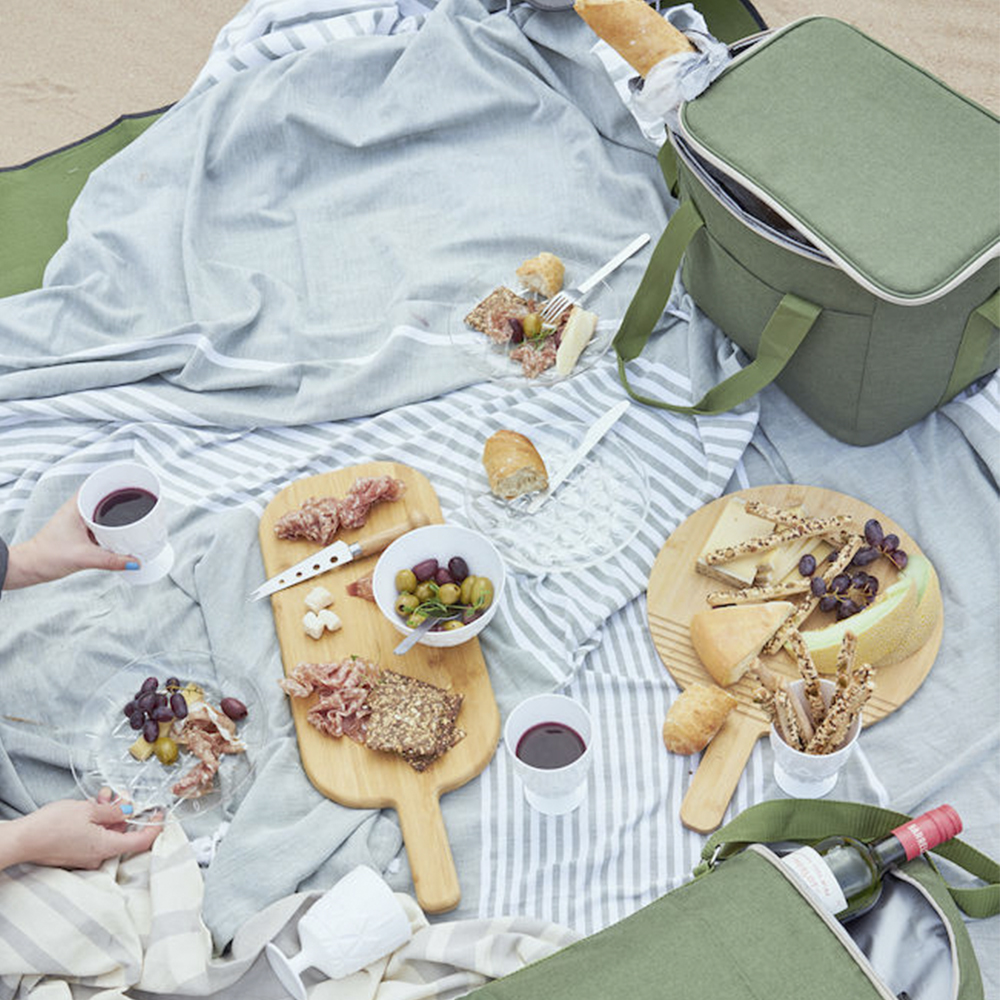 Sagaform Picknick Glas på fot 30 cl 4-pack