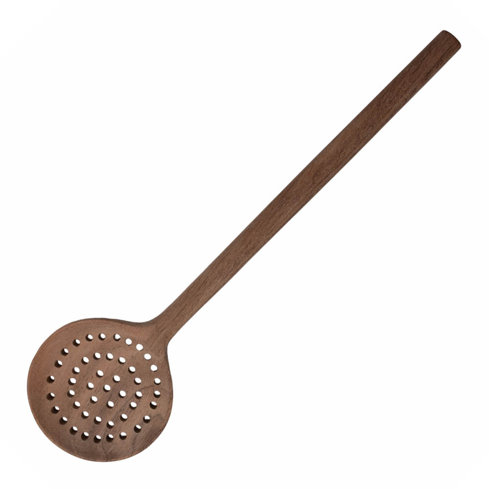 Sögne Home Fred träslev med hål 35 cm akaciaträ