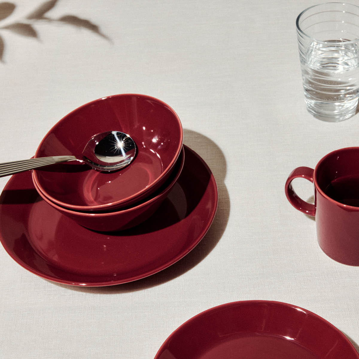 iittala Teema tallrik djup / skål 21 cm Körsbär
